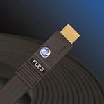 FLE302 FLE3-02 HDMIケーブル AIM ブラック [2m /HDMI⇔HDMI /フラットタイプ /イーサネット対応] エイム電子