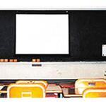 KM70W プロジェクタースクリーン  ホワイト KM-70W [手巻き] EPSON