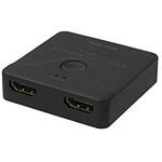 GHHSWL2BK 4K30P対応 2WAY 2ポート双方向HDMIセレクタ  ブラック GH-HSWL2-BK [2入力 /1出力 /4K対応] グリーンハウス