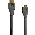 H2C1BLK H2C1-BLK 30cm テザープロ HDMI ミニ to HDMI 2.0  ブラック [0.3m /HDMI⇔miniHDMI /スタンダードタイプ /イーサネット対応] Tether Tools