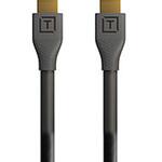H2A1BLK H2A1-BLK 30cm テザープロ HDMI 2.0 to HDMI 2.0  ブラック [0.3m /HDMI⇔HDMI /スタンダードタイプ /イーサネット対応] Tether Tools