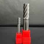 超硬スクエアエンドミル 標準型 リード角度35°AlCrSiNコーティング付 6枚刃 TOTIME