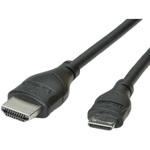 11.04.5568-10 HDMIケーブル 長さ：80cm、コネクタ A：オス、コネクタ B：オス， ROLINE