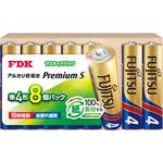 アルカリ乾電池 単4形 1.5V LR03PS Premium S/8個サスティナパック FDK