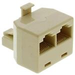 186-3105 RS PRO 2ポート RJアダプタ RS PRO