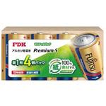 LR20PS(4SP) アルカリ乾電池 単1形 1.5V LR20PS Premium S/4個サスティナパック FDK
