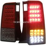 bB NCP30系 クリスタルフルLEDテールランプV3 シーケンシャルウインカー仕様 レッドスモーク クリスタルアイ