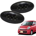 D074BS 流れるウインカータイプ スズキ車用 シーケンシャルウインカー LEDサイドマーカー MRワゴン(MF22S，MF33) スモーク クリスタルアイ