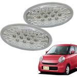 D074CL 流れるウインカータイプ スズキ車用 シーケンシャルウインカー LEDサイドマーカー MRワゴン(MF22S，MF33) クリアー クリスタルアイ