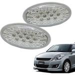 D074CL 流れるウインカータイプ スズキ車用 シーケンシャルウインカー LEDサイドマーカー スイフトスポーツ(ZC31) クリアー クリスタルアイ