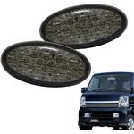 D074SM 流れるウインカータイプ スズキ車用 シーケンシャルウインカー LEDサイドマーカー エブリイ ワゴン(DA64) スモーク クリスタルアイ
