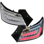 S201CL QNC20系 bB クリスタルファイバーLEDテールランプV2 流れるウインカー仕様 クリアー クリスタルアイ