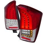 J168RC 30系 ZVW30 プリウス ファイバーフルLEDテールランプ V4 流れるウインカータイプ ブラック クリスタルアイ
