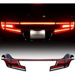 J201RC 30系ヴェルファイア/アルファード 前期用 クリスタルアイ ファイバーフルLEDテール レッドクリアー クリスタルアイ