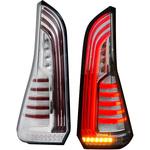 J210CL C27 セレナ  ファイバーLEDテールランプ 流れるシーケンシャルウインカー仕様 クリアー クリスタルアイ
