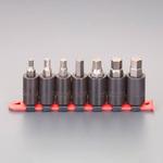 EA164XC (1/2”DR)インパクトHexビットソケットセット(インチ) エスコ