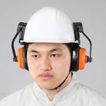 ヘルメット取付型イヤーマフ エスコ