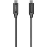 APC-V1510CC-4KU3G2-B USB Type-C to C ケーブル(4K・100W出力/10Gbps/1.5m)ブラック アドテック