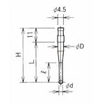 電子プローブTP1(S)用ボールスタイラス 東京精密