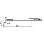 010 2524 差し替え粗さ形状測定子(先端半径5μm)(低倍率・コーナー) 東京精密