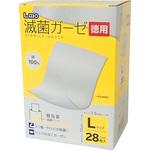 52142 エルモ滅菌ガーゼLサイズ徳用28枚入×5 エルモ