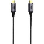 JTU4CC03-BK Type C to Type C USB 4.0 Multifunctional Data Cable 0.3m JTT