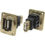 USBコネクタ (タイプA)， USB2.0， メス、オス RS PRO， ポート数:2 RS PRO