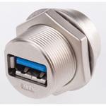 USBコネクタ (タイプA)， USB3.0， メス RS PRO， ポート数:1 RS PRO