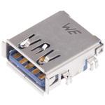 USBコネクタ (タイプA)， USB3.0， メス Wurth Elektronik WURTH ELEKTRONIK