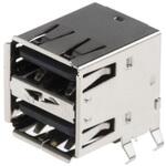 USBコネクタ (タイプA)， メス ASSMANN WSW， ポート数:2 ASSMANN WSW