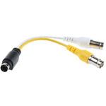110-028-919 Van Damme AVケーブル 4ピンオスMini-DIN メスBNC x 2 150mm VAN DAMME