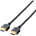 HDMIケーブル 2K4K対応 ハイスピード イーサネット対応 RoHS ブラック エレコム