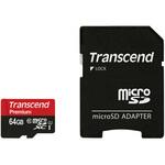 TS64GUSDU1 microSDXC Class 10 UHS-I 400x (Premium) トランセンド