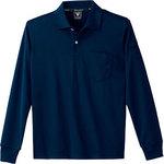 長袖ポロシャツ 静電 ジーベック