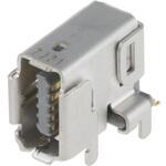 イーサネットコネクタ ヒロセ電機 10 Way ライトアングル 表面実装 メス I/Oコネクタ HIROSE(ヒロセ電機)