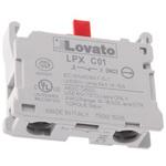LPXC01 コンタクトブロック 1NC 690 V ねじターミナル Lovato Lovato