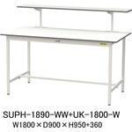 軽量作業台/耐荷重150kg_架台付_固定式H950_ワークテーブル150シリーズ 山金工業