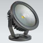 CO30-ZB LED投光器 30W 丸型台座 ワイド照射 広角 昼白色 GOODGOODS(グッド・グッズ)
