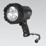 充電式スポットライト サーチライト 12W 遠距離照射 トリガースイッチ GOODGOODS(グッド・グッズ)