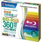 BD-R ＜片面2層＞ 1回録画用 260分 1-4倍速 Verbatim(バーベイタム)