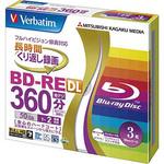 BD-RE ＜片面2層＞ 繰り返し録画用 260分 1-2倍速 Verbatim(バーベイタム)