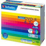 DVD-R CPRM対応 1回記録用 4.7GB 1-16倍速 インクジェットプリンター対応 Verbatim(バーベイタム)