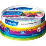 DVD-R ＜片面2層＞ 1回記録用 8.5GB 2-8倍速 インクジェットプリンター対応 スピンドルケース Verbatim(バーベイタム)