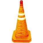 FSC-ABS55 新型フラット セーフティコーン ライト付 TOWA