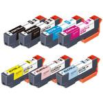 PLE-E70L6P+1BK IC6CL70L+黒互換インクカートリッシ 7個入 6色 プレジール