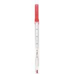 AL-310R ガラス製棒温度計 0～50℃ クレセル
