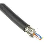 Cat5 Lanケーブル Harting SF/UTP ツイストペア 黒 ハーティング