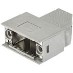 Harting D-subコネクタ用バックシェル D-sub シリーズ ライトアングル ポリマー グレー ハーティング