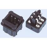 0970006281202 Harting ヘビーデューティコネクタ STAF シリーズ メス 6極 10A 50 V ハーティング