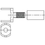 TMN0111B2-3G-05 Amphenol BNCコネクタ 基板取付 はんだタイプ AMPHENOL